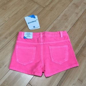 Pink Denim Shorts